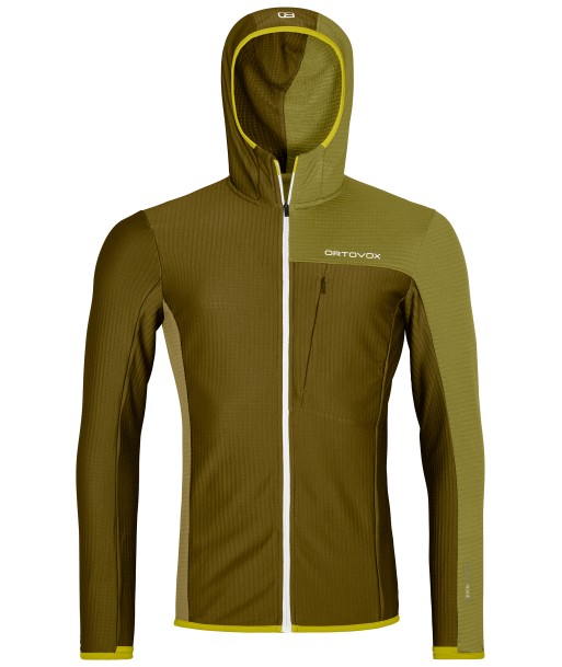 FLEECE LIGHT GRID HOODED JKT M Hauptbild