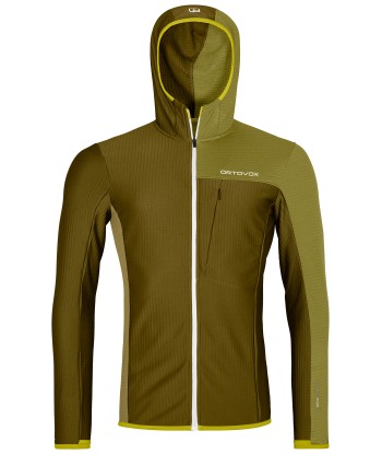 FLEECE LIGHT GRID HOODED JKT M (3)