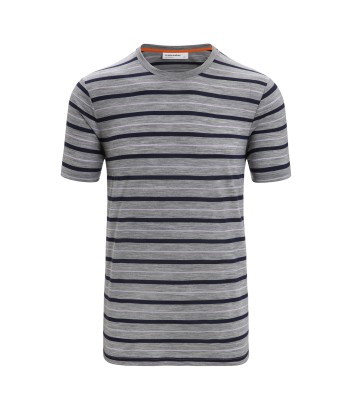 Men Wave SS Tee Stripe