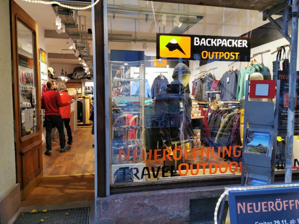 Backpacker Outpost in der Heidelberger Altstadt