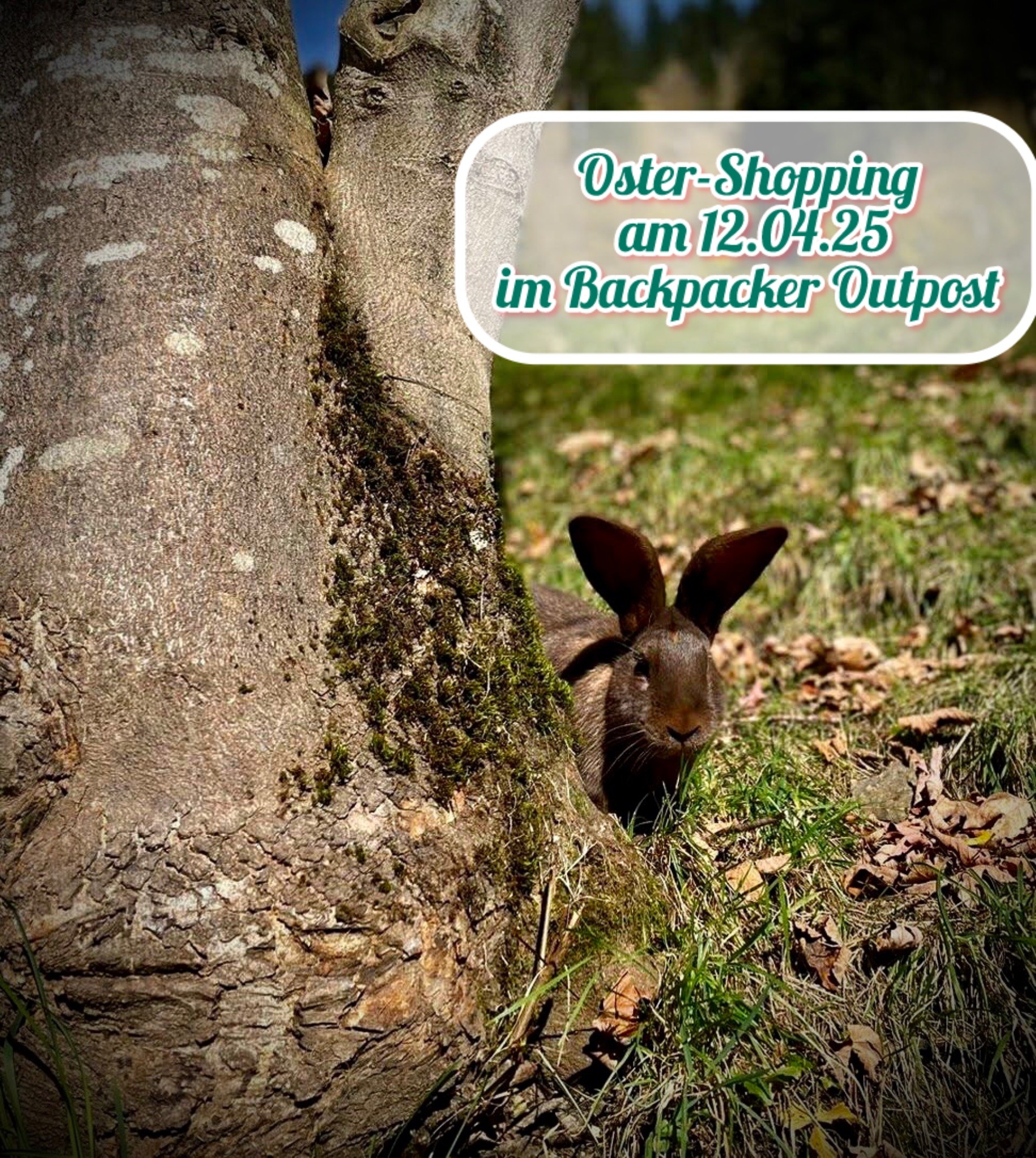 Oster-Shopping & Ostereiersuche im Backpacker Outpost